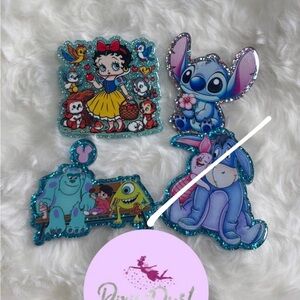 Cartoon character badge reels